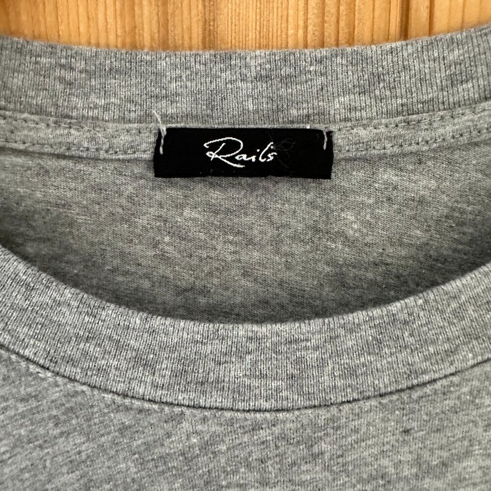 Rails Size Xs Edie Tie Wrap Skirt Short Sleeve Dr… - image 3